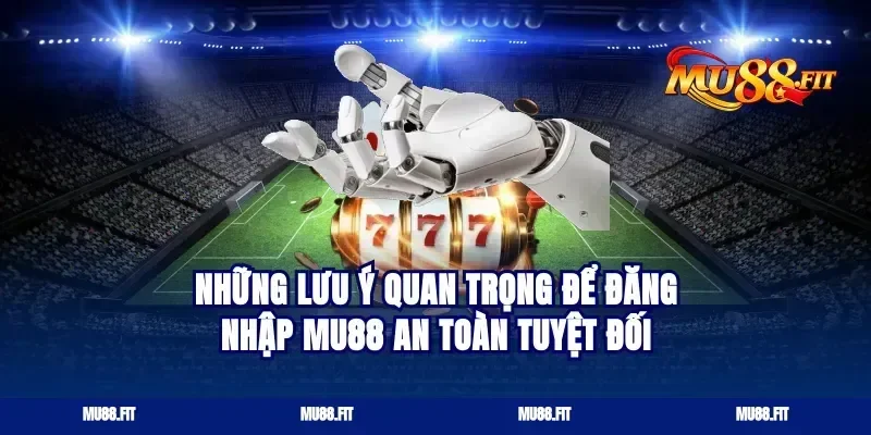 Những lưu ý quan trọng để Đăng nhập Mu88 an toàn tuyệt đối