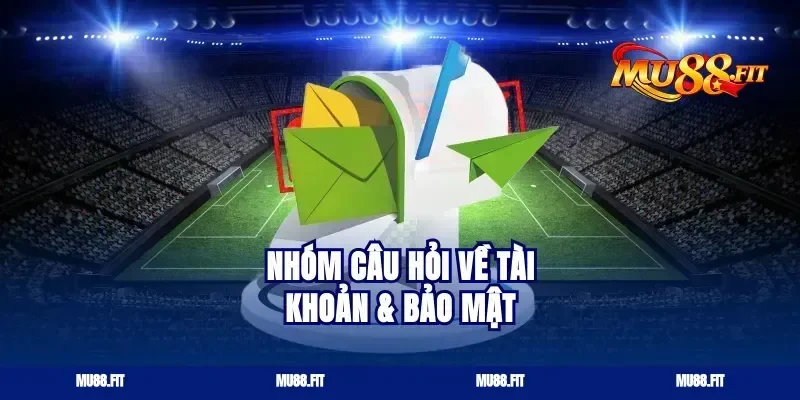 Nhóm câu hỏi về tài khoản & bảo mật