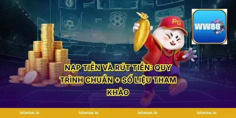 Nạp tiền và rút tiền: Quy trình chuẩn + số liệu tham khảo