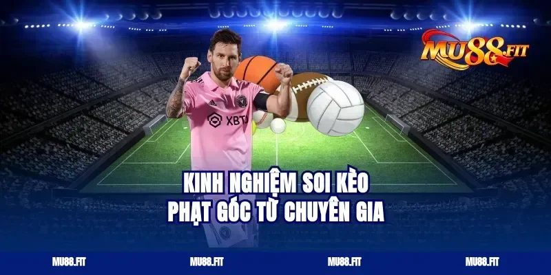 kinh nghiệm soi kèo phạt góc từ chuyên gia