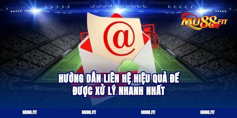 Hướng dẫn liên hệ hiệu quả để được xử lý nhanh nhất