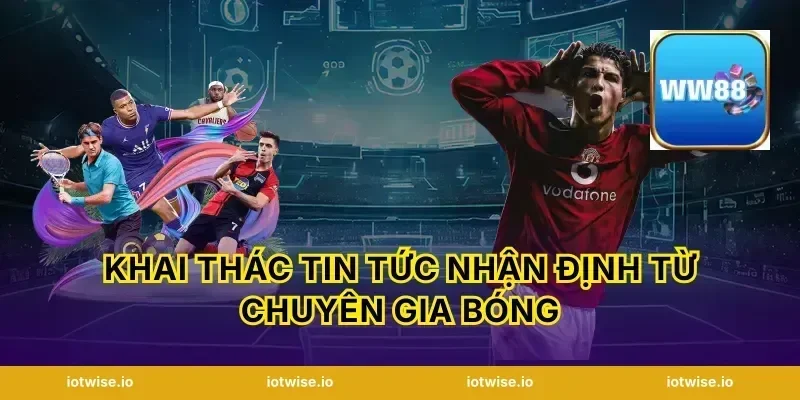 Khai thác tin tức nhận định từ chuyên gia bóng
